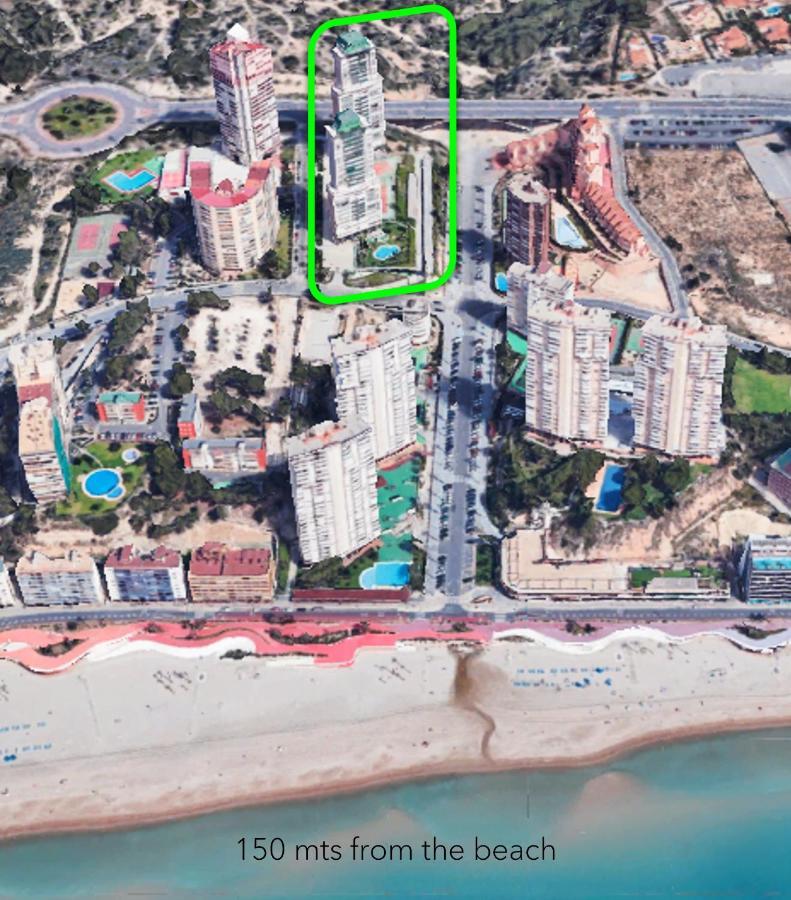 בנידורם See The Sea Miramar Apartment - 150M To The Beach מראה חיצוני תמונה